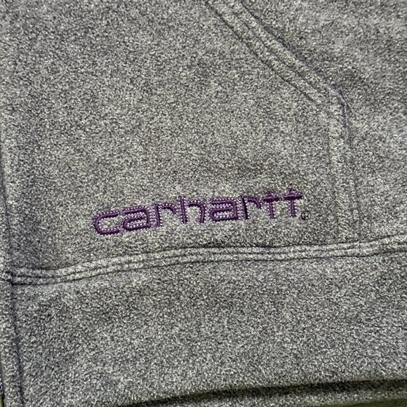 Carhartt Women's Fleece Vest - Purple/Grey - Picture 2 of 5